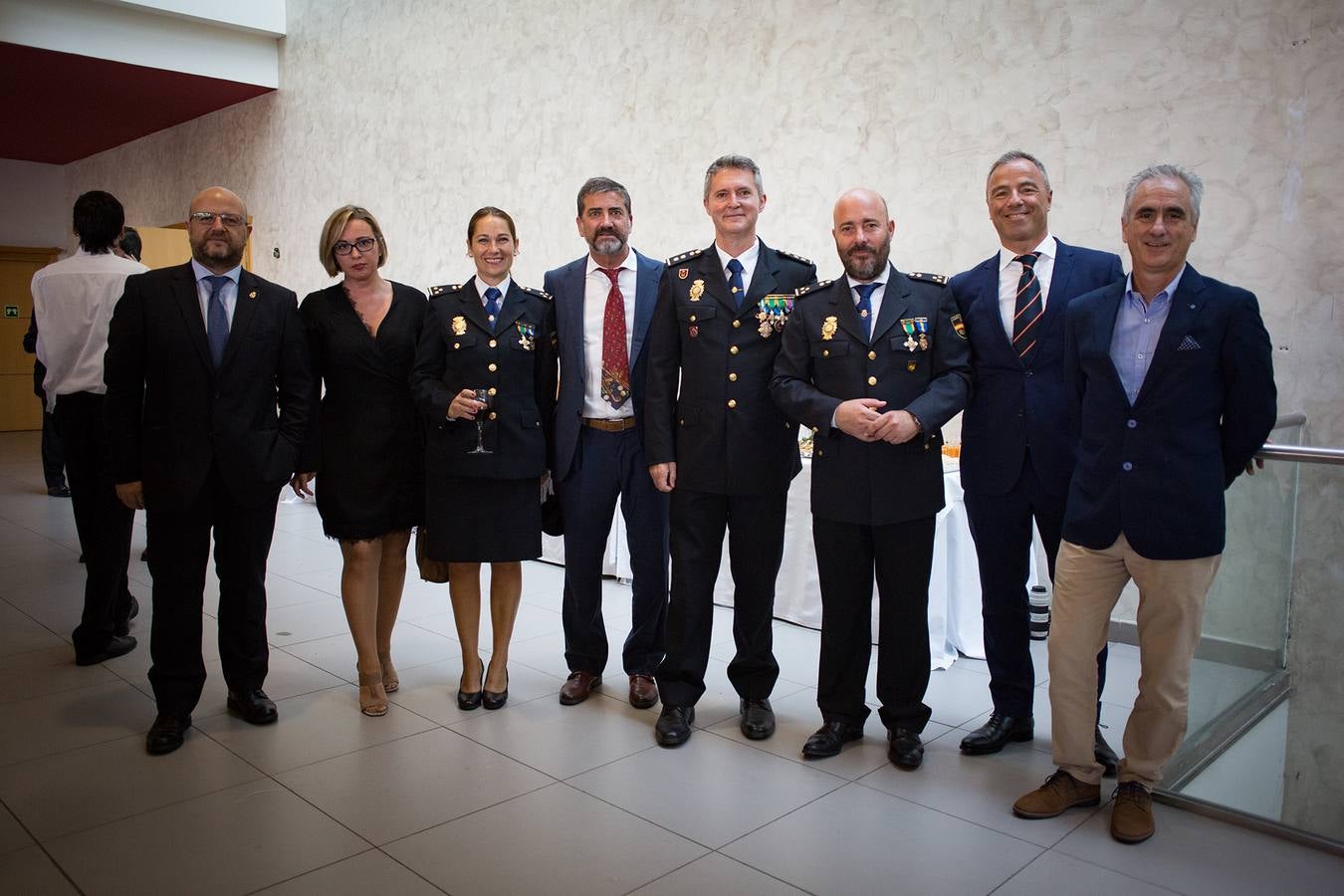 Acto del Día de la Policía celebrado en La Línea