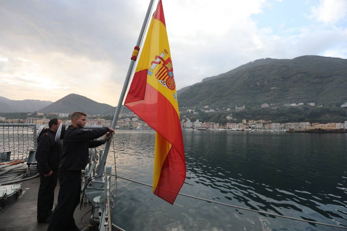 La fragata &#039;Numancia&#039; en la Operación Sophia