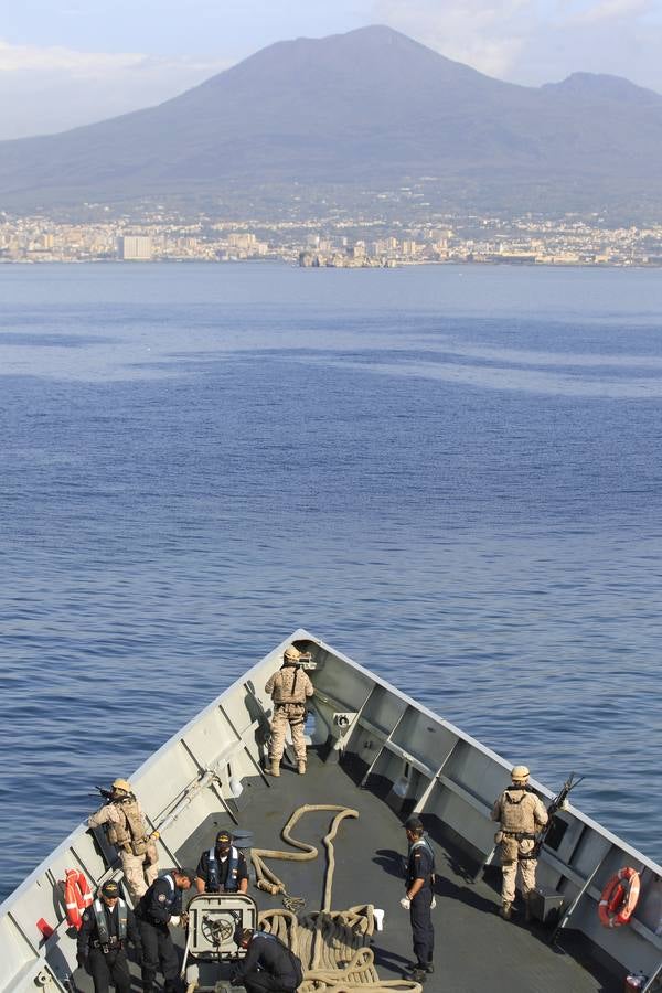 La fragata &#039;Numancia&#039; en la Operación Sophia