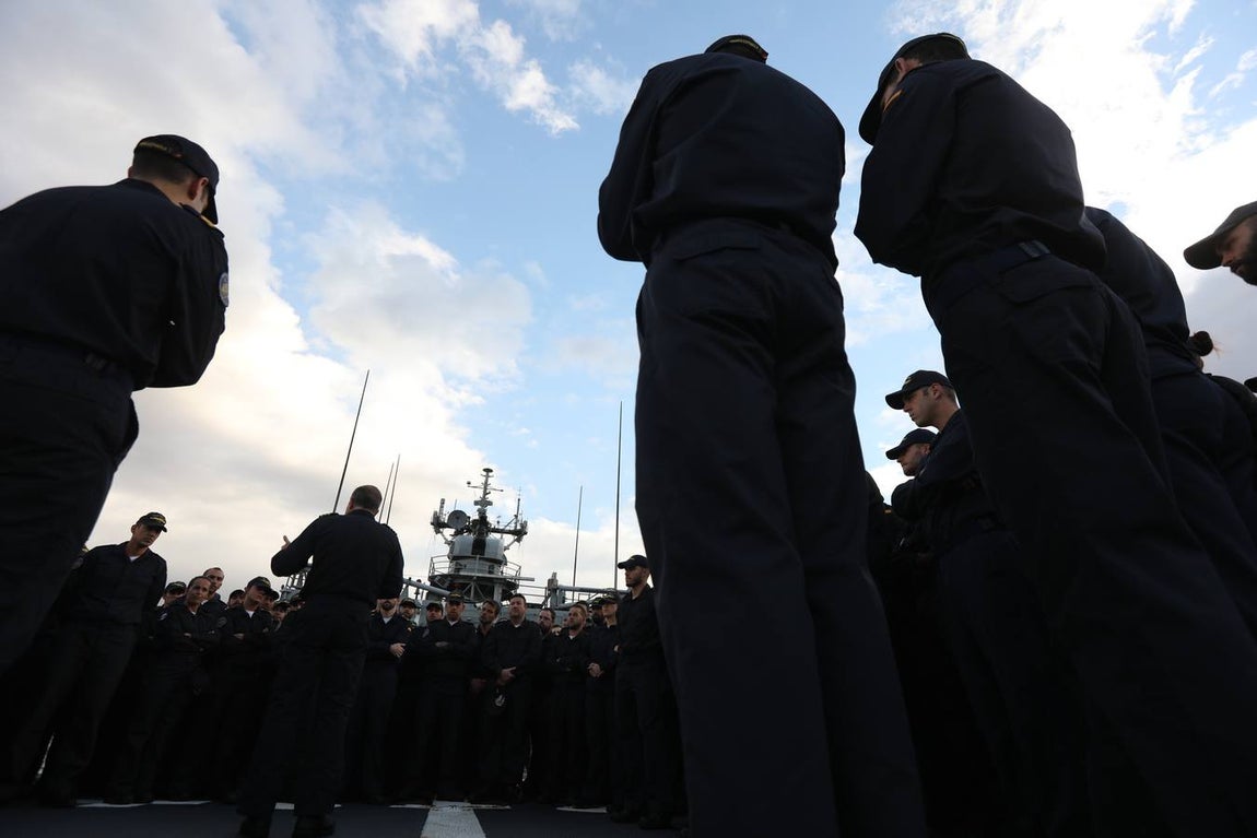 La fragata &#039;Numancia&#039; en la Operación Sophia