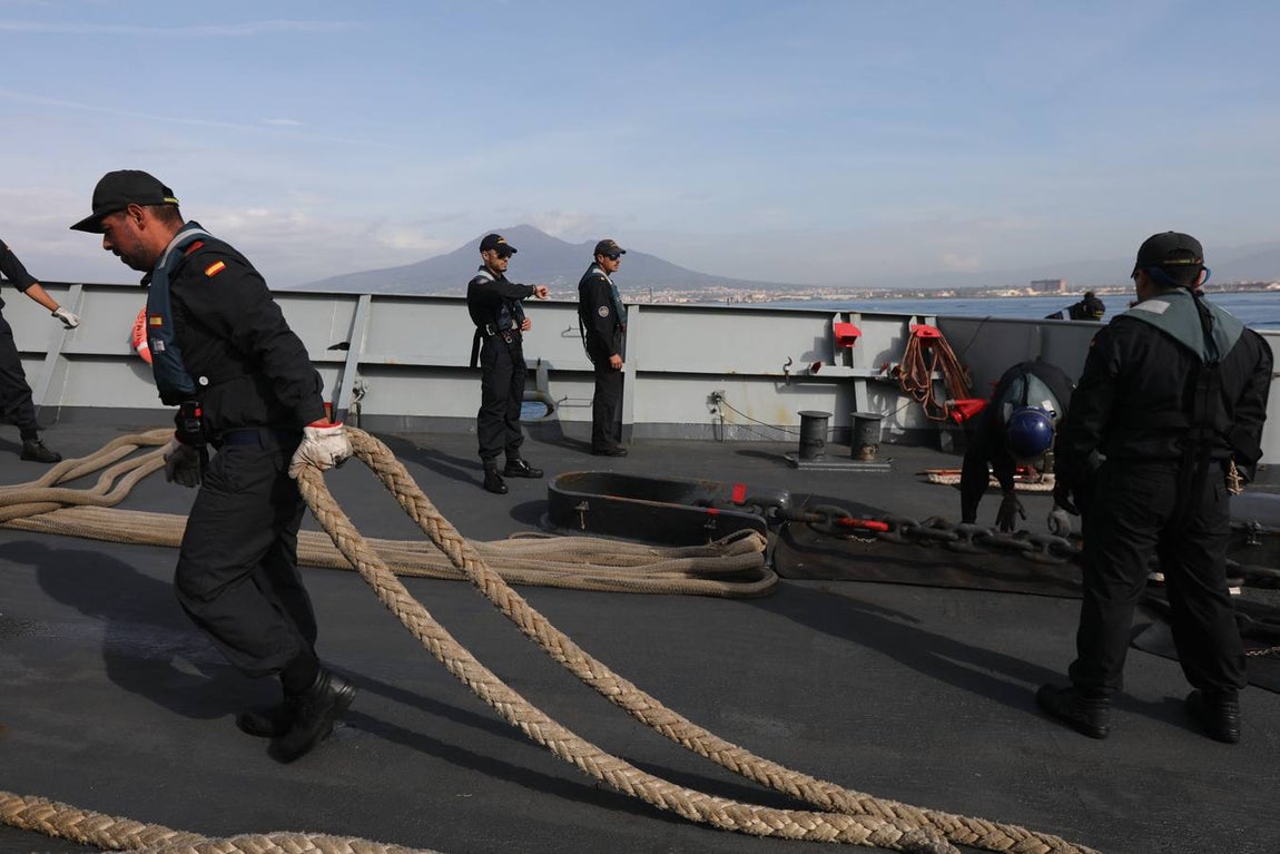 La fragata &#039;Numancia&#039; en la Operación Sophia