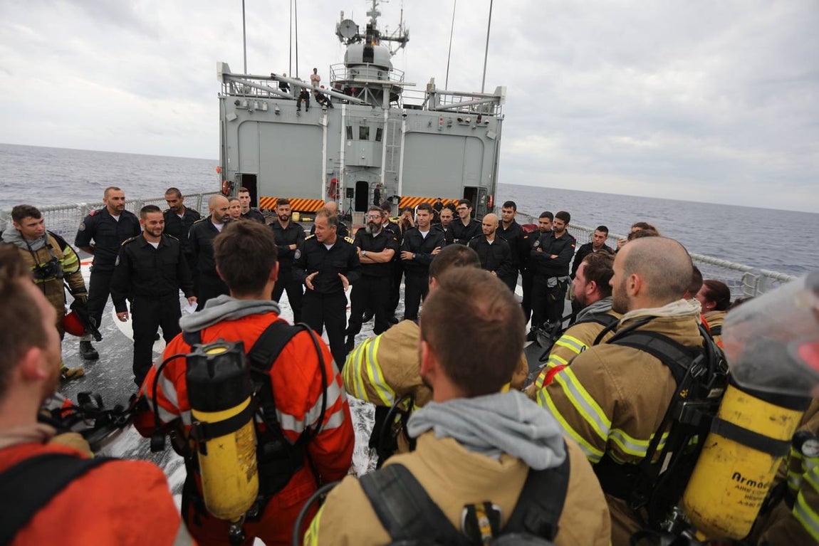 La fragata &#039;Numancia&#039; en la Operación Sophia