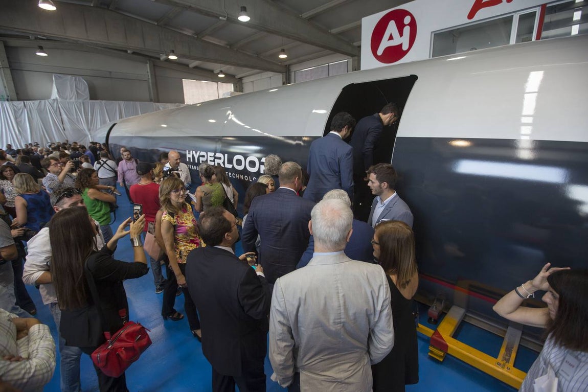 Las primeras imágenes del espectacular tren supersónico &#039;Hyperloop&#039;