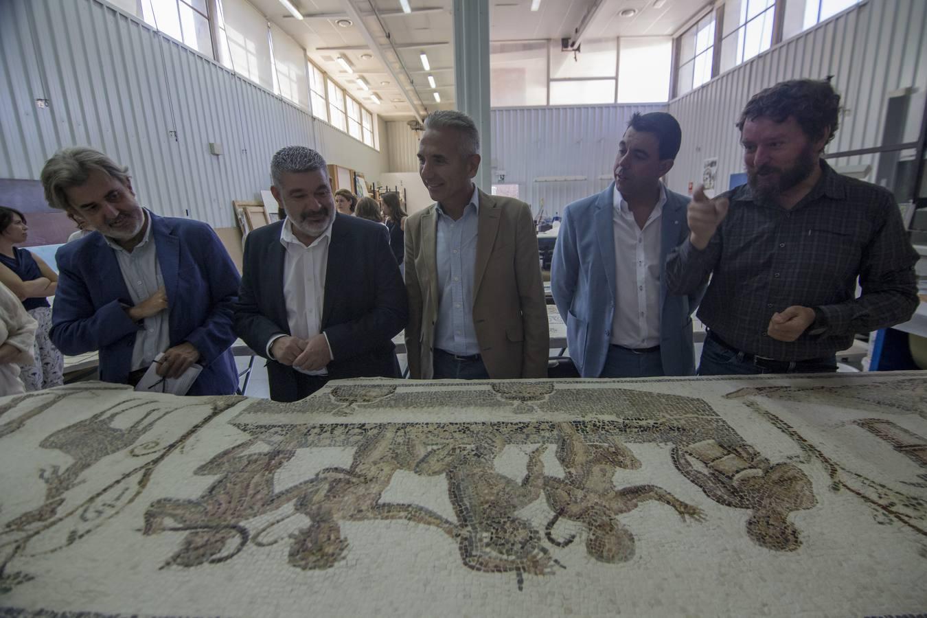 El mosaico «Los amores de Zeus» regresará a Écija