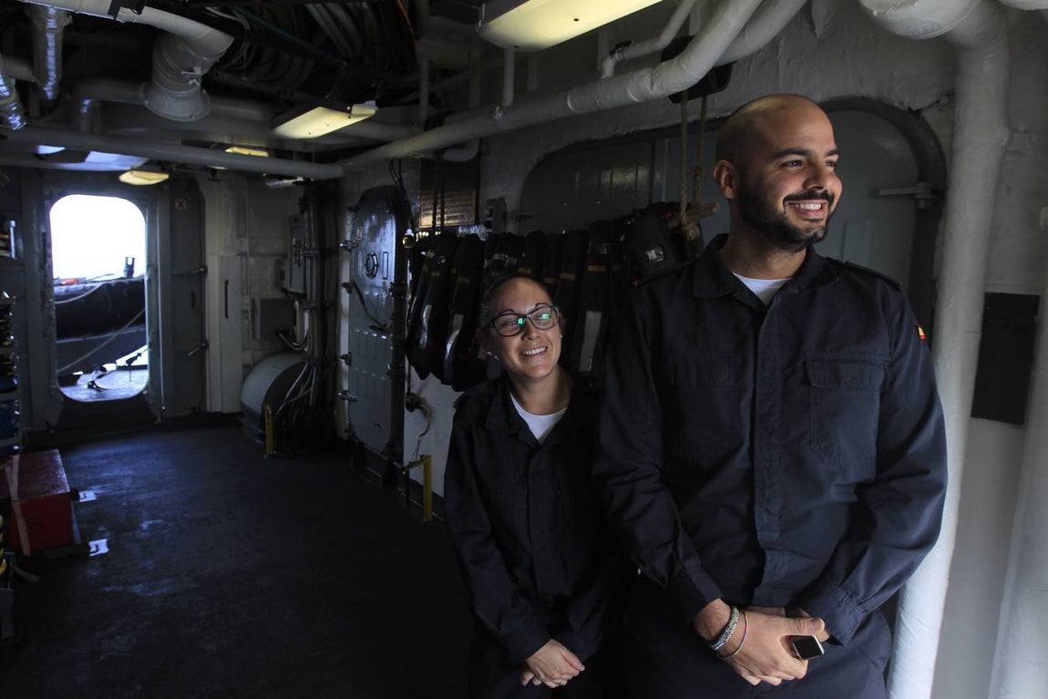 Cristina Sáenz y Alberto Soto. 