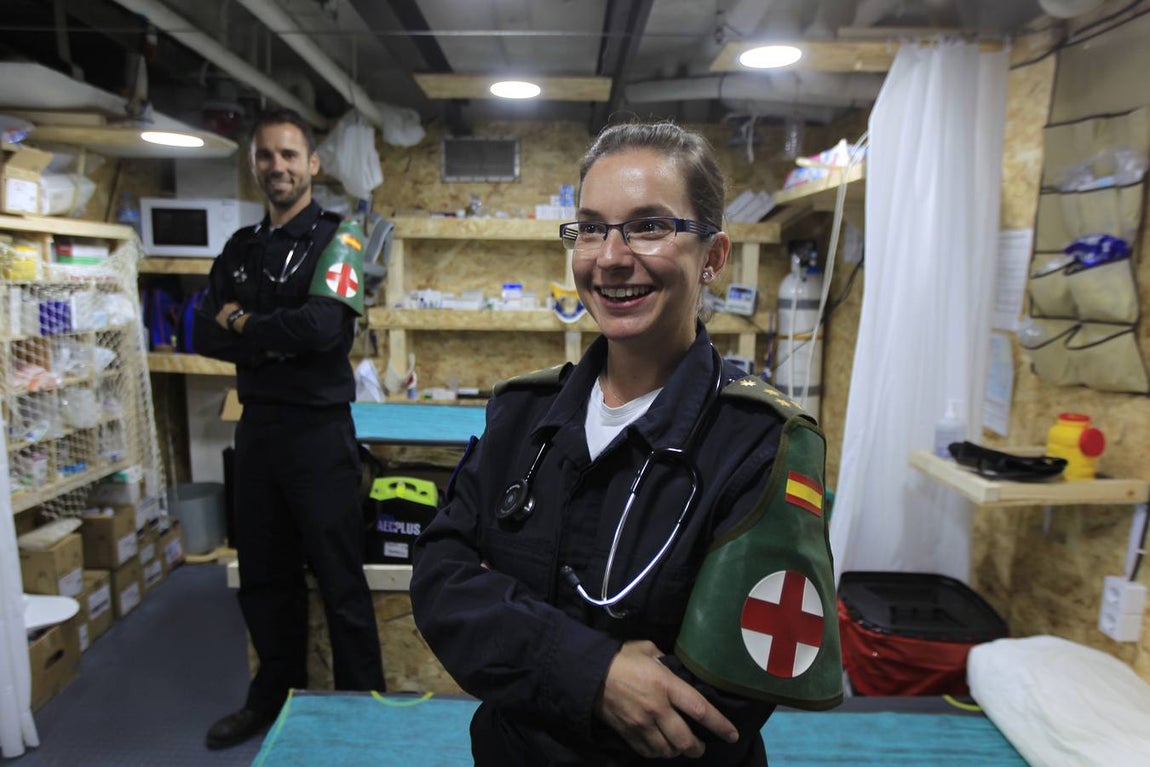 María Ramos y David Fernández. 