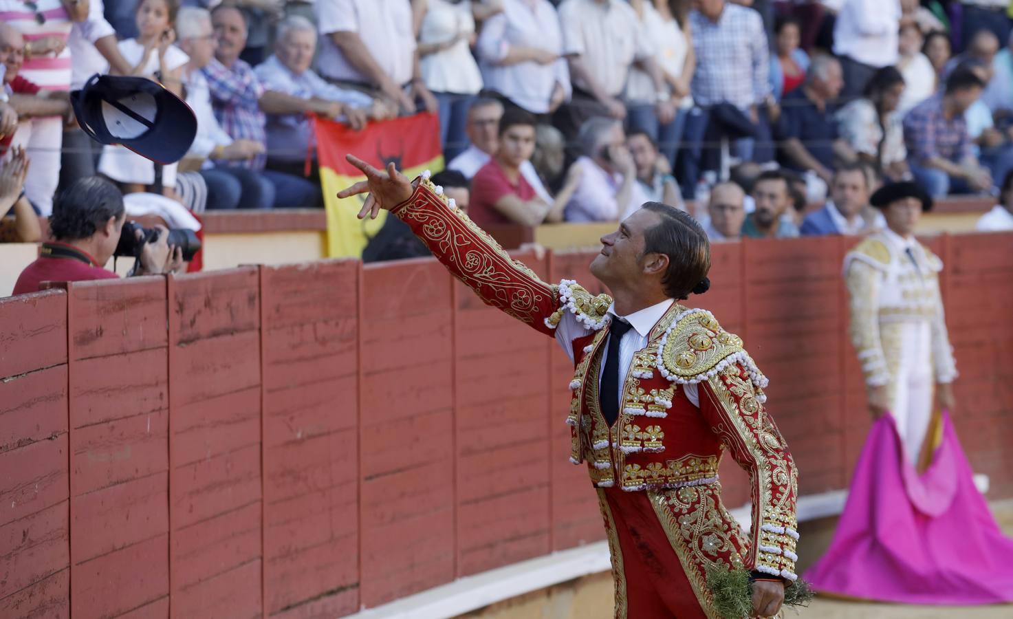 La corrida de Finito, Benítez y Filiberto Martínez en Montoro, en imágenes