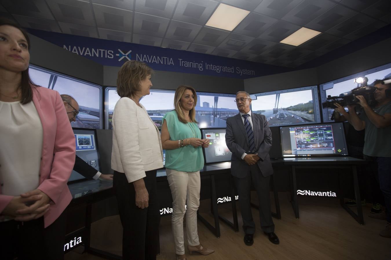 Fotos: Así ha ido la visita de Díaz a Navantia