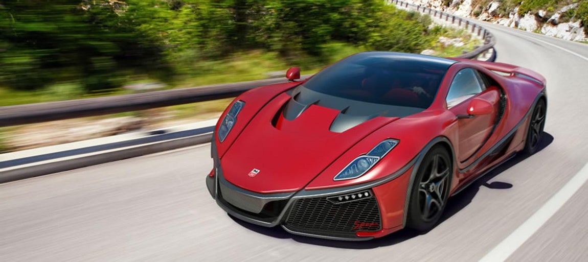 GTA Spano. El <a href="https://www.abc.es/tmp/summum/motor/abci-coches-mas-caros-salon-ginebra-2018-201803231052_noticia.html">Salón de Ginebra de 2015</a> acogió la presentación de la última versión del superdeportivo español de la marca Spania GTA