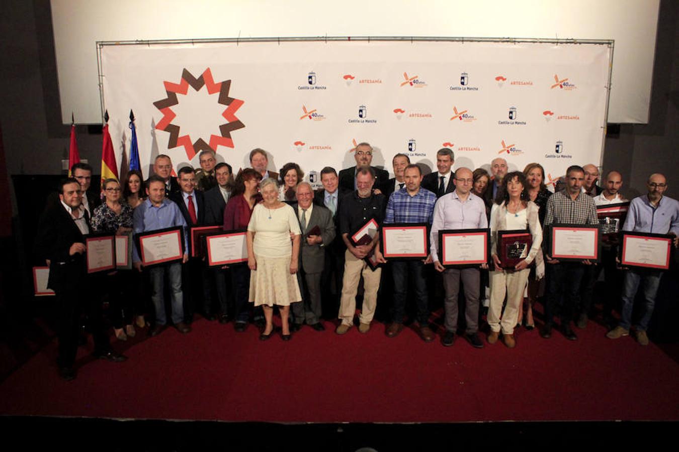 Entrega de los Premios al Mérito Artesano de Castilla-La Mancha 2018