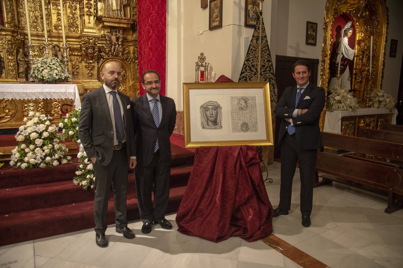 Galería de la presentación de la papeleta de sitio extraordinaria de la Esperanza de Triana