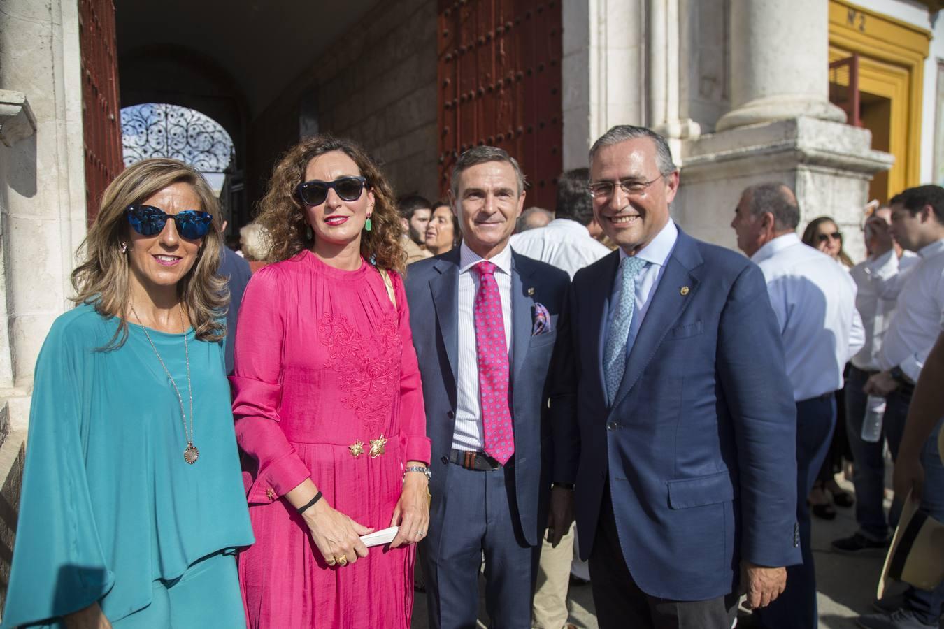 Ana Medina, Carmen Sánchez, Miguel Vaz y Manuel Bello