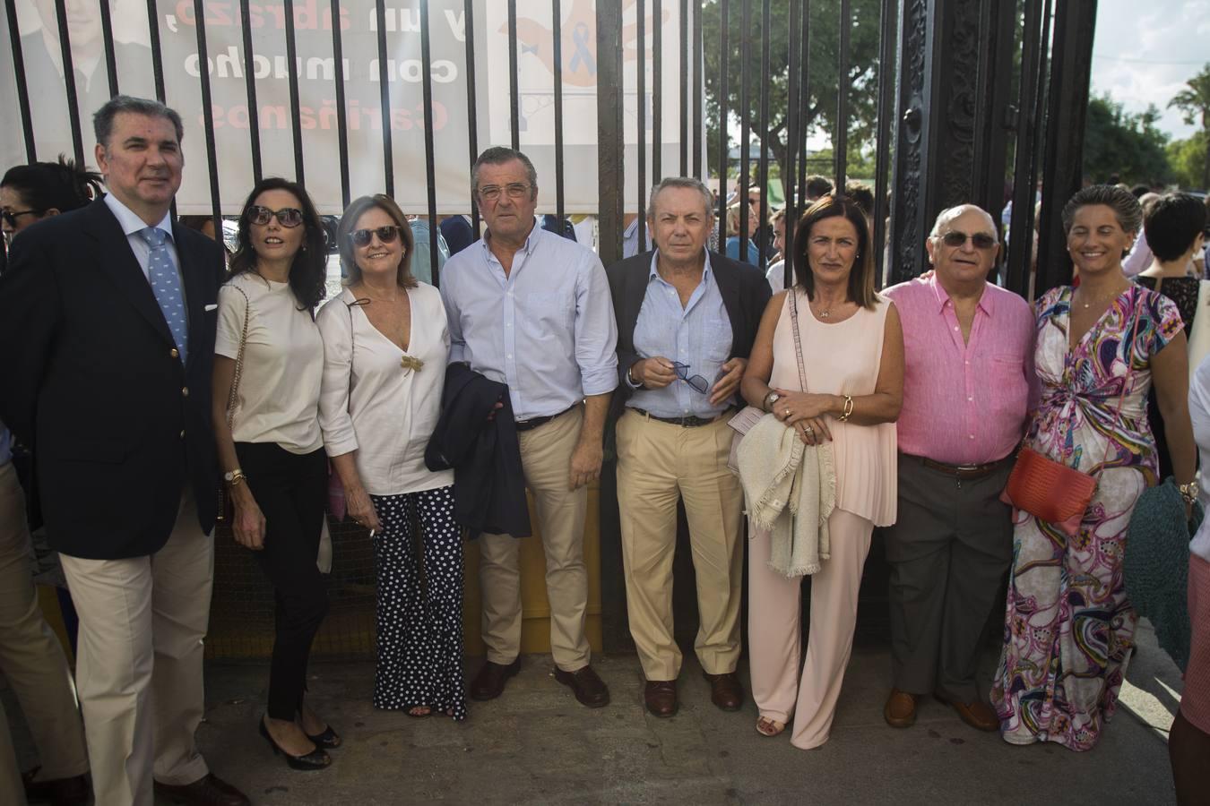 Luis Algarra, Pilar Castrillón, Montse Riera, Joaquín Lora Sangrán, Javier Membrive, Chus Gómez, Manuel Coca y Carmen Coca