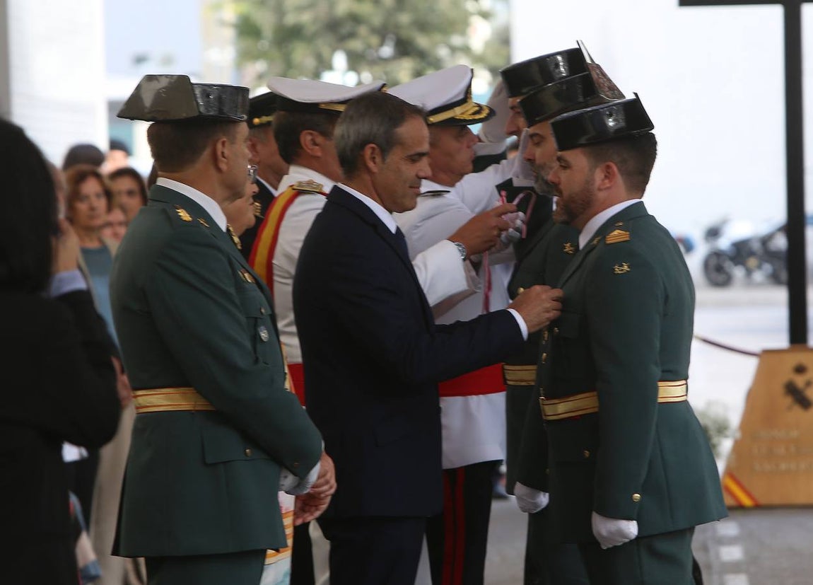 La Guardia Civil celebra el día de su Patrona en la Comandancia de Cádiz