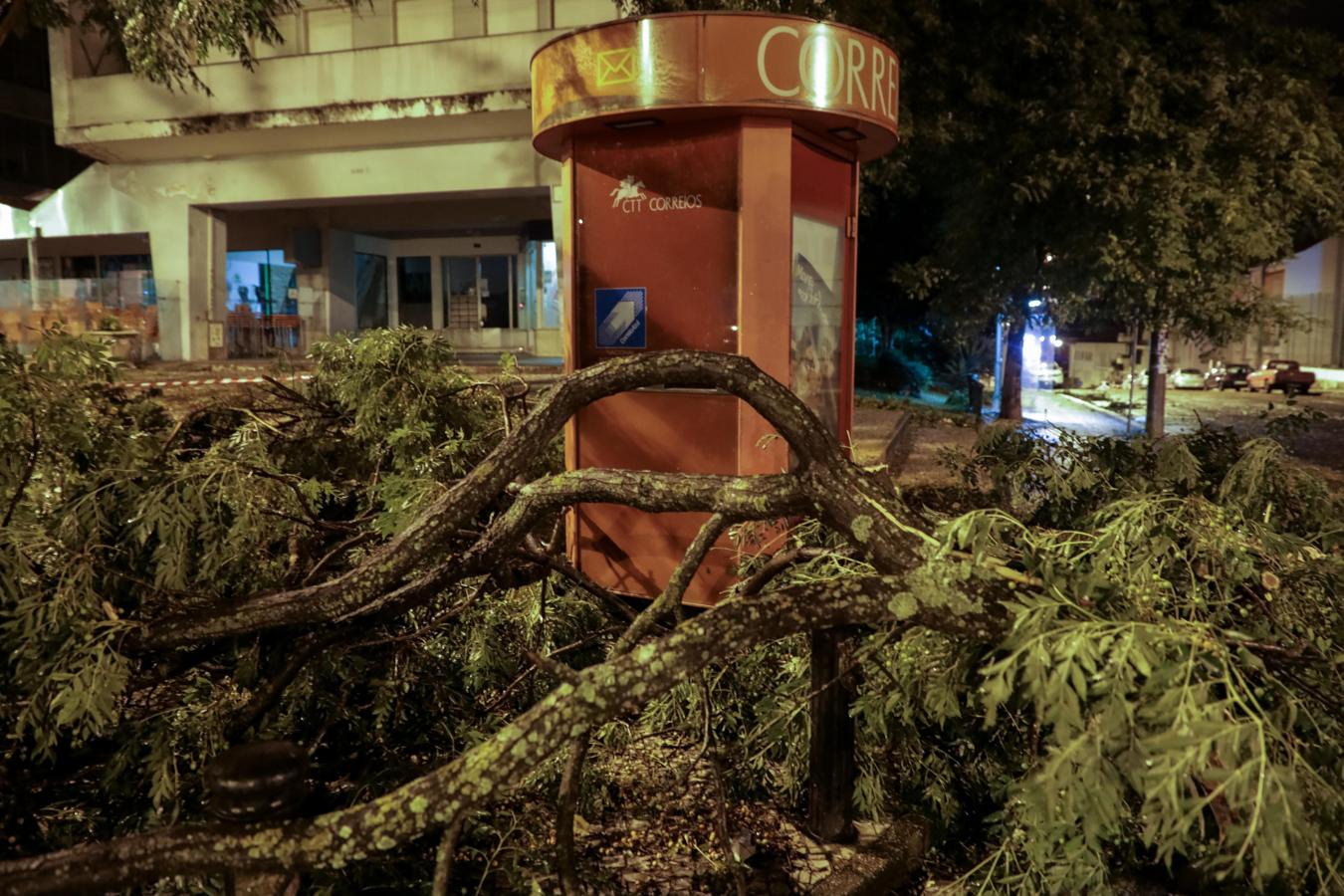 El Leslie, a su paso por Coimbra (Portugal). 