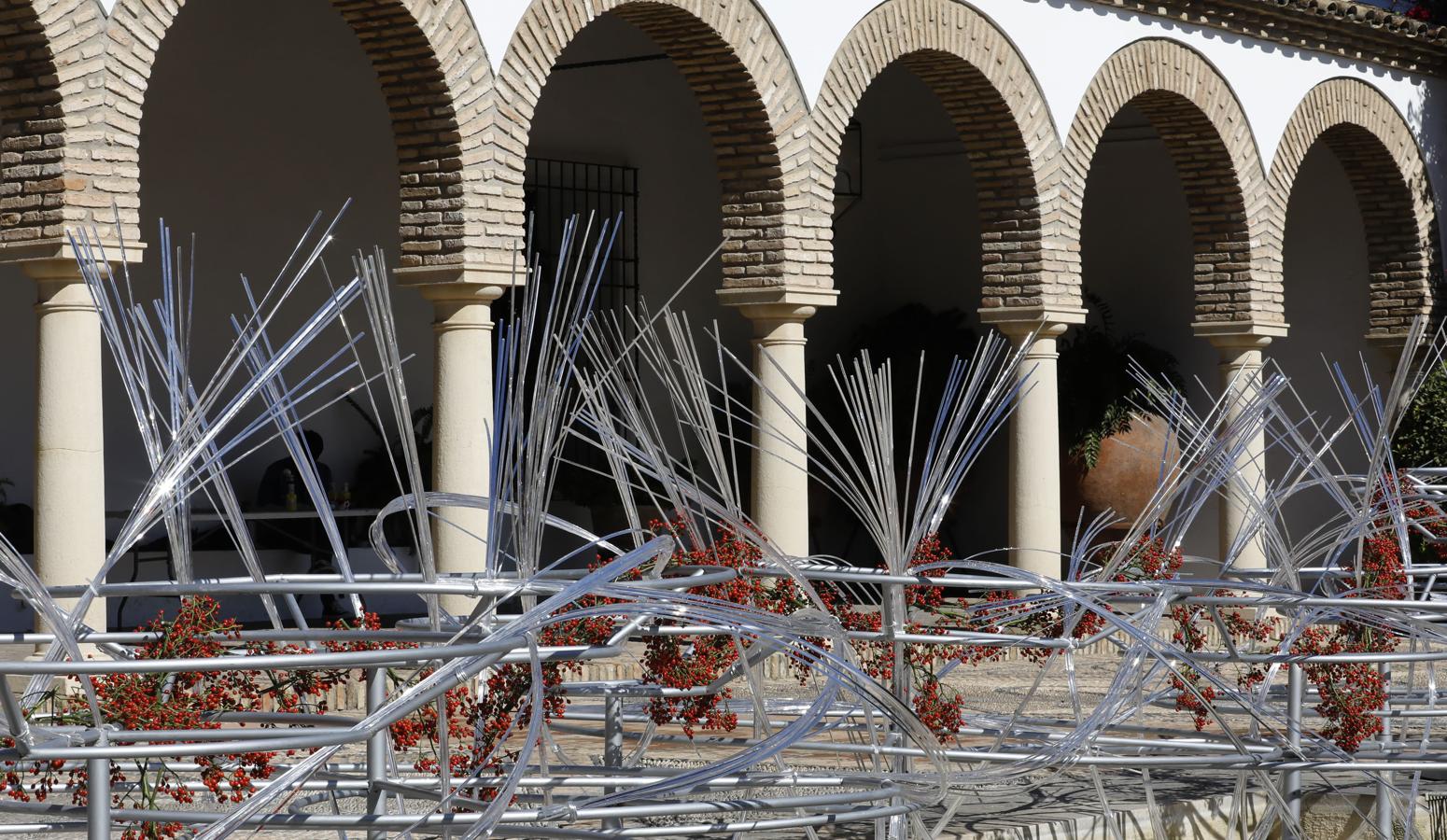 Los preparativos del Festival Flora de Córdoba, en imágenes