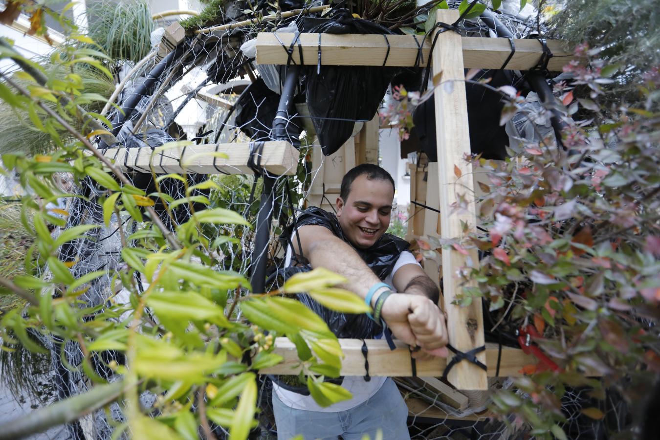 Los preparativos del Festival Flora de Córdoba, en imágenes