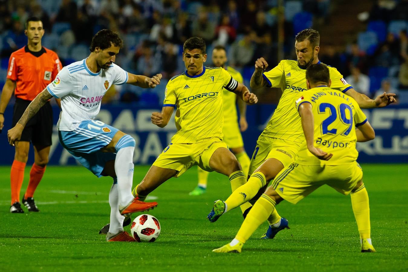 Las mejores imágenes del Zaragoza-Cádiz CF