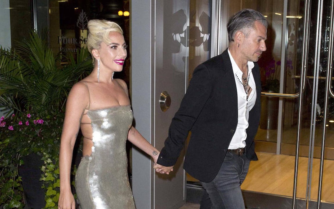 Lady Gaga y Christian Carino. 