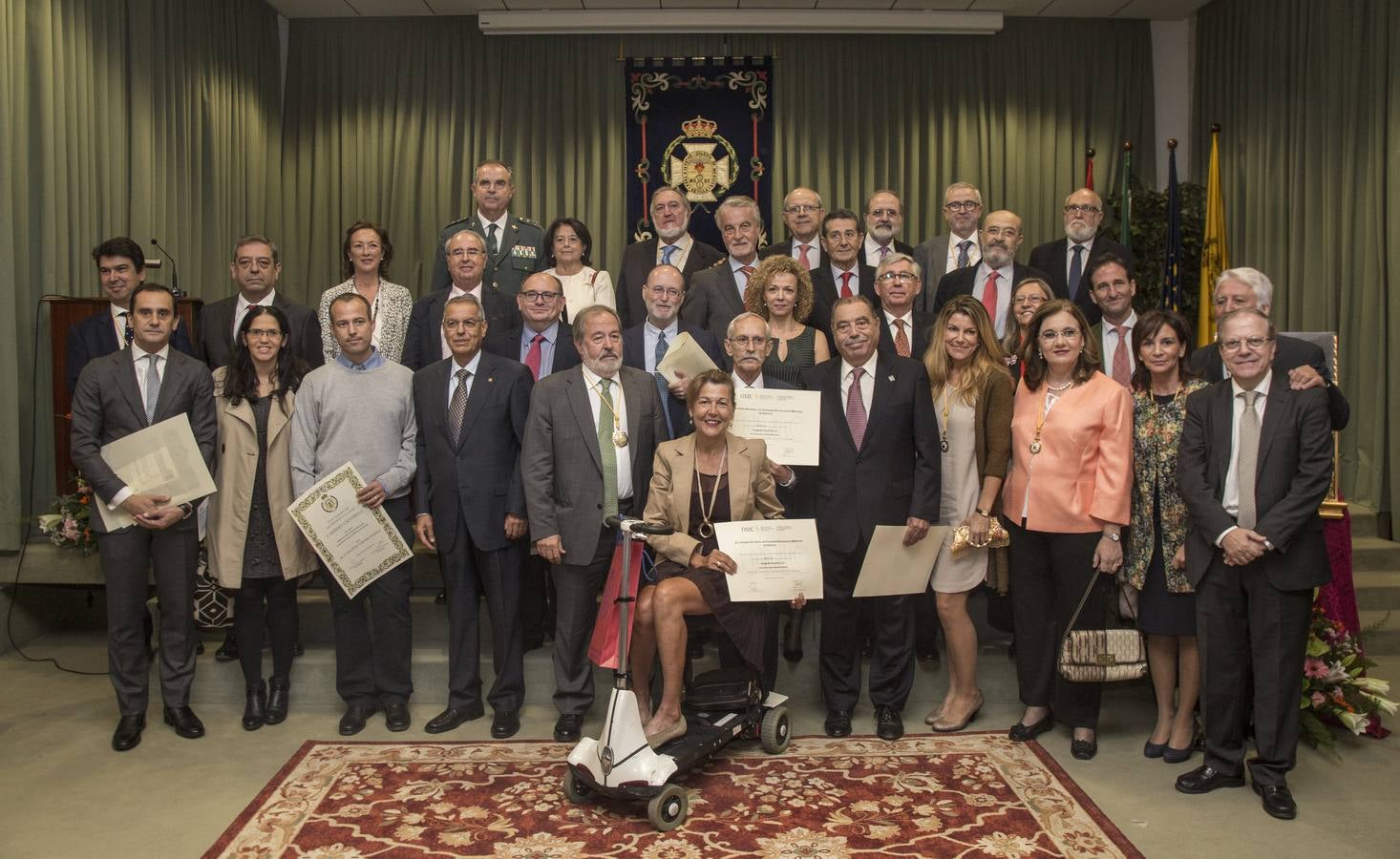 En imágenes, la conmemoración de San Lucas en el Colegio de Médicos de Sevilla