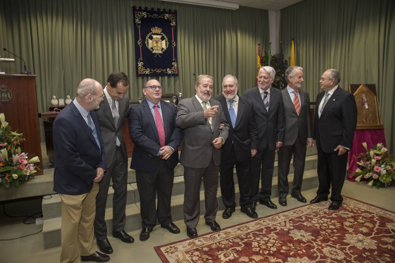 En imágenes, la conmemoración de San Lucas en el Colegio de Médicos de Sevilla