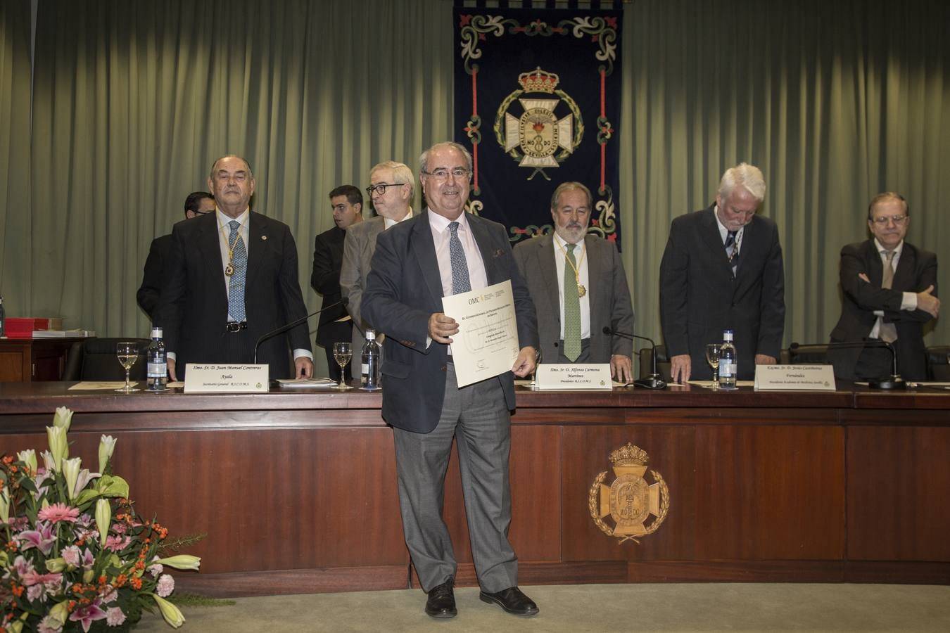 En imágenes, la conmemoración de San Lucas en el Colegio de Médicos de Sevilla