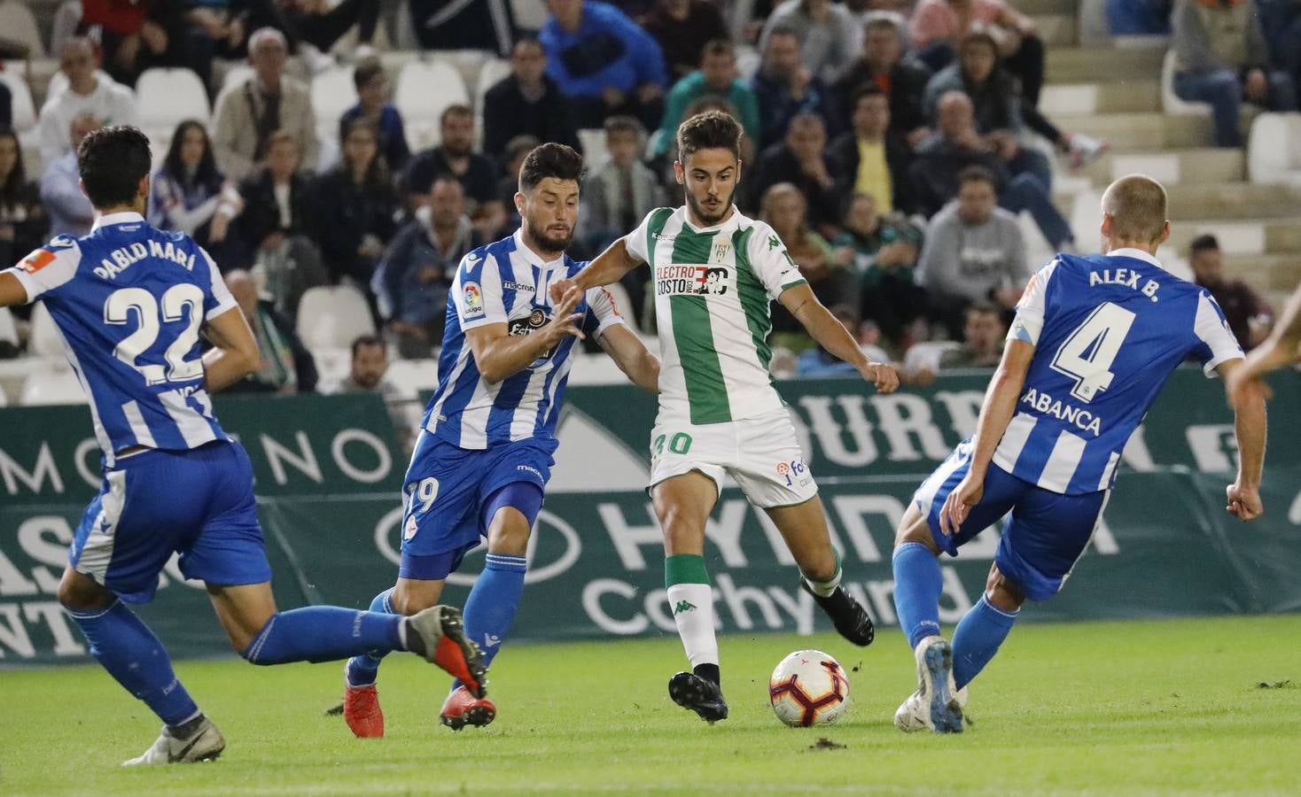 Las mejores jugadas del Córdoba-Depor, en imágenes