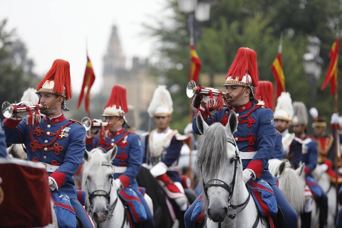 El desfile en honor a Diego López de Haro y las Caballerizas Reales de Córdoba, en imágenes