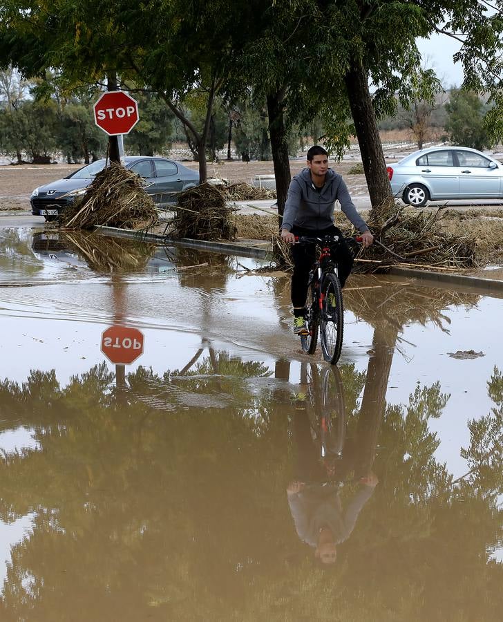 El Rubio vive sus peores horas tras las inundaciones