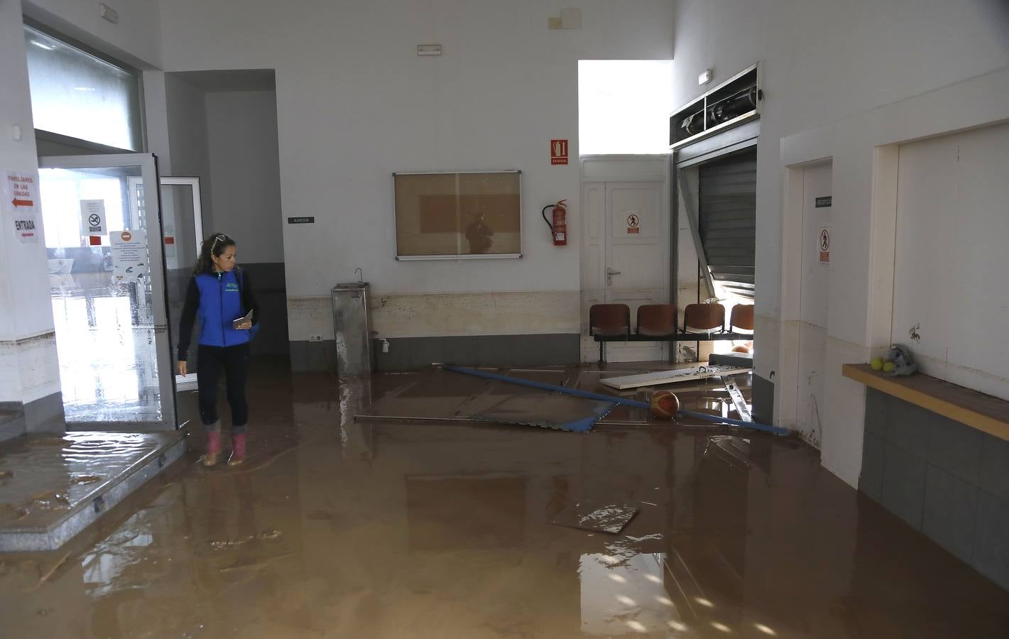 El Rubio vive sus peores horas tras las inundaciones