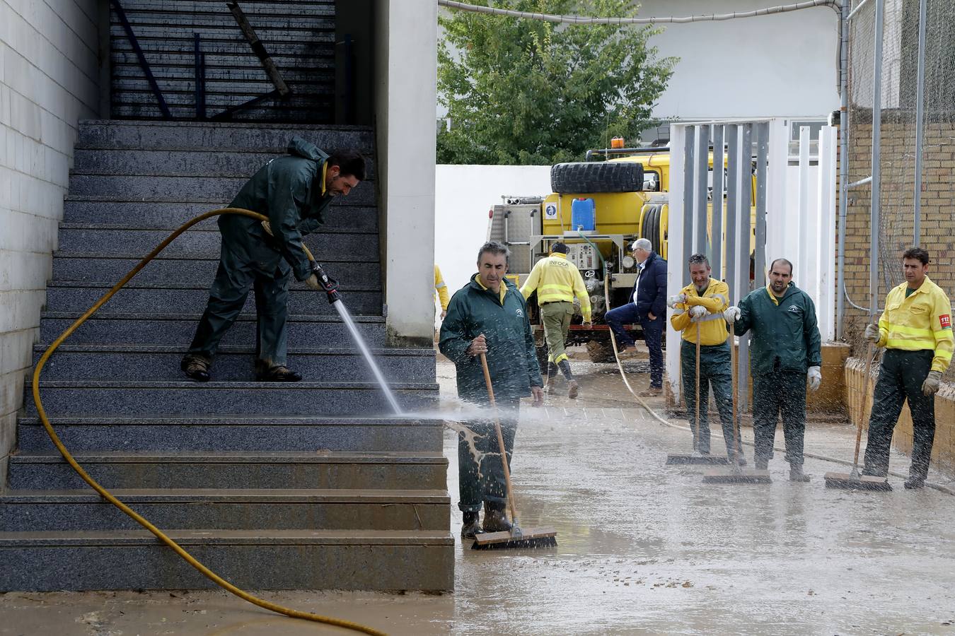 El Rubio vive sus peores horas tras las inundaciones