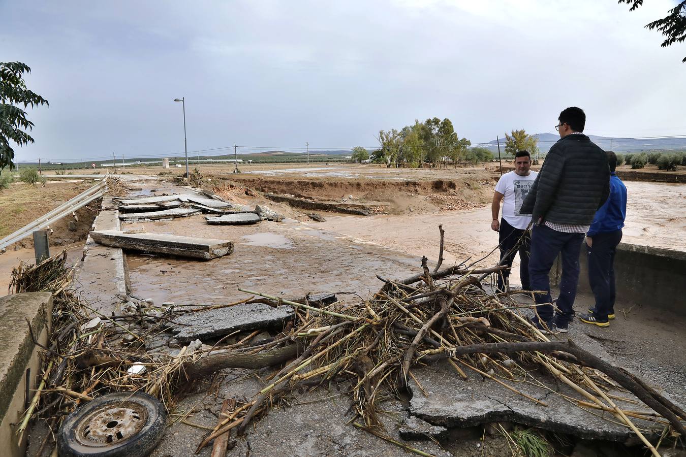 El Rubio vive sus peores horas tras las inundaciones