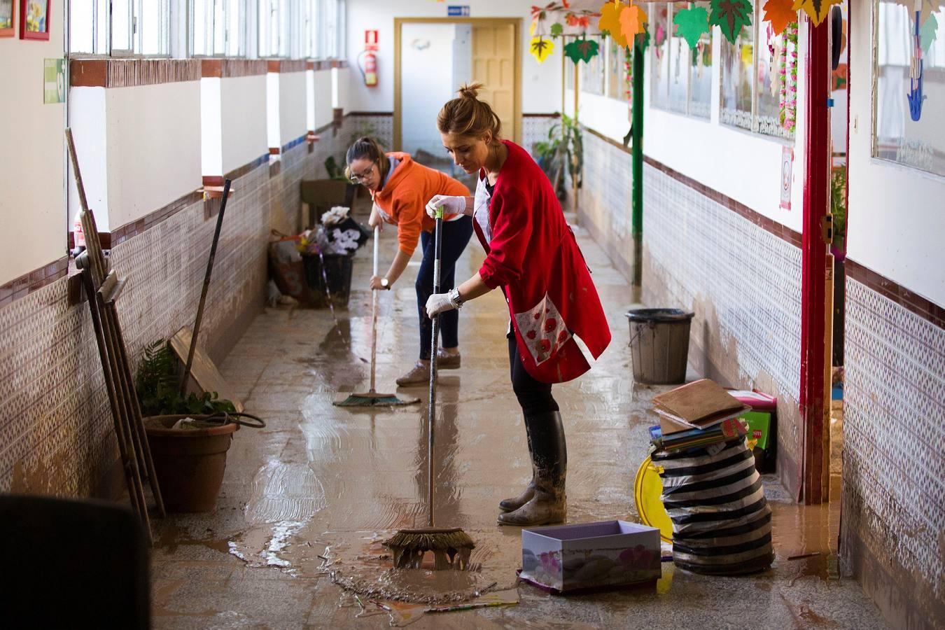 Campillos tras la inundación