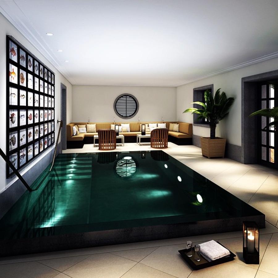 Spa. Las instalaciones del lujoso spá ocupan 5.000 metros cuadrados