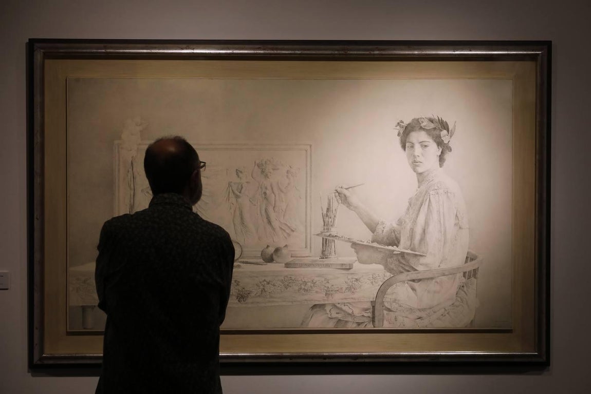 La exposición de Emilio Serrano de la Real Academia de Córdoba, en imágenes