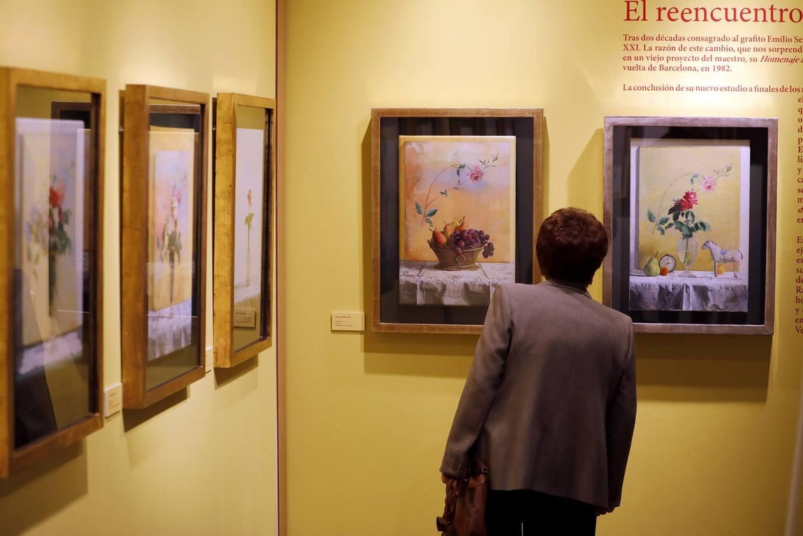 La exposición de Emilio Serrano de la Real Academia de Córdoba, en imágenes