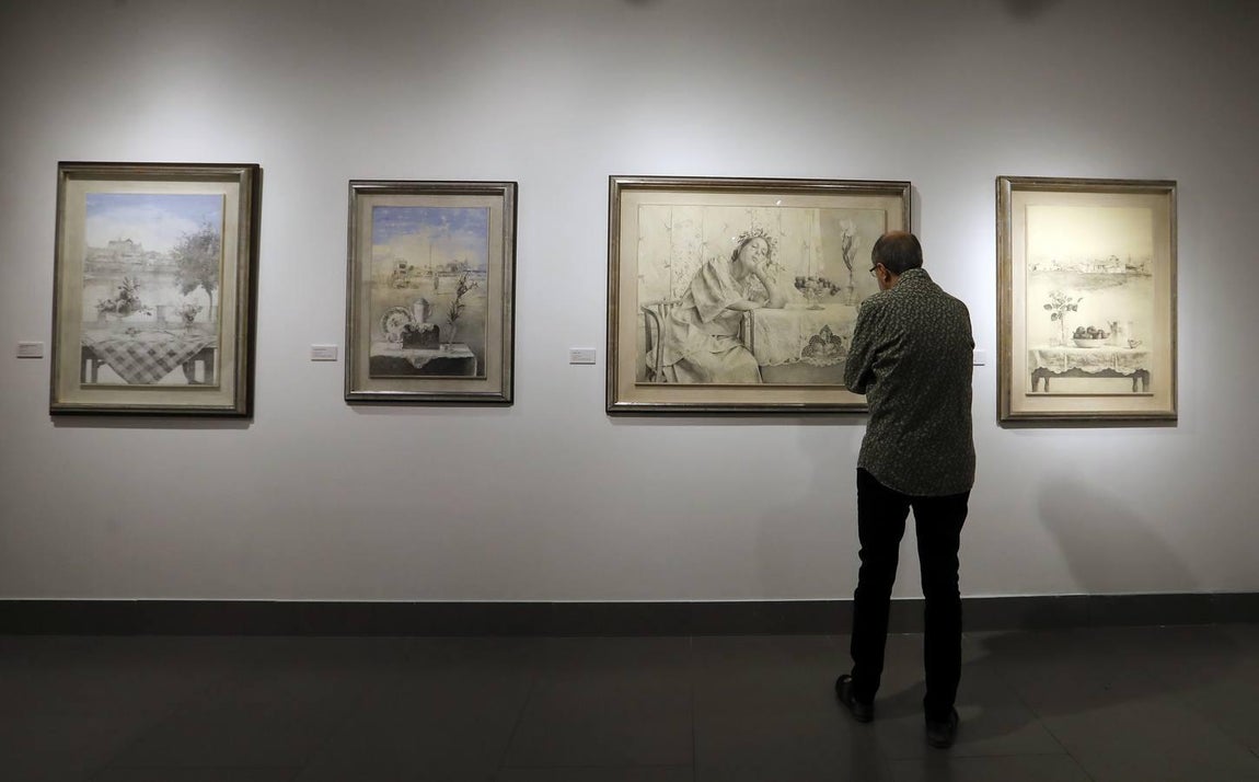 La exposición de Emilio Serrano de la Real Academia de Córdoba, en imágenes