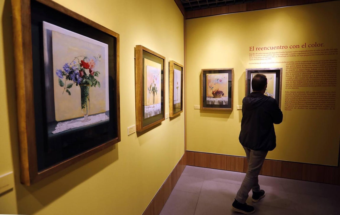 La exposición de Emilio Serrano de la Real Academia de Córdoba, en imágenes
