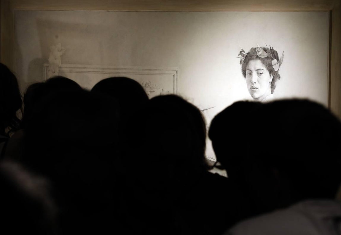 La exposición de Emilio Serrano de la Real Academia de Córdoba, en imágenes