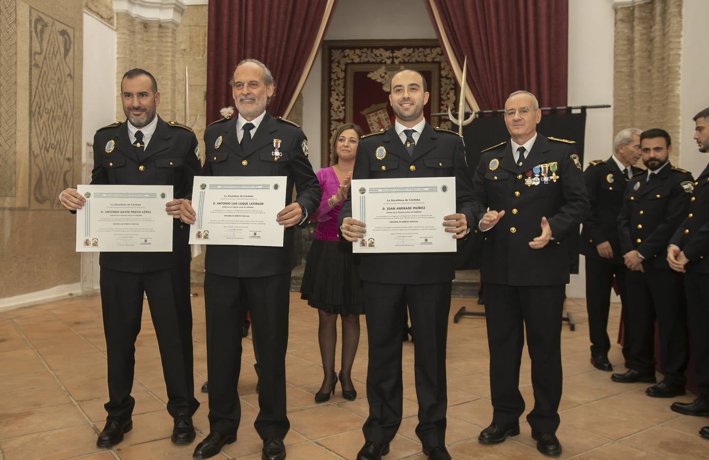 El acto de la Policía Local de Córdoba por San Rafael, en imágenes