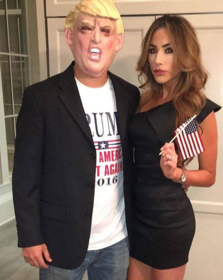 Donald y Melania Trump. 