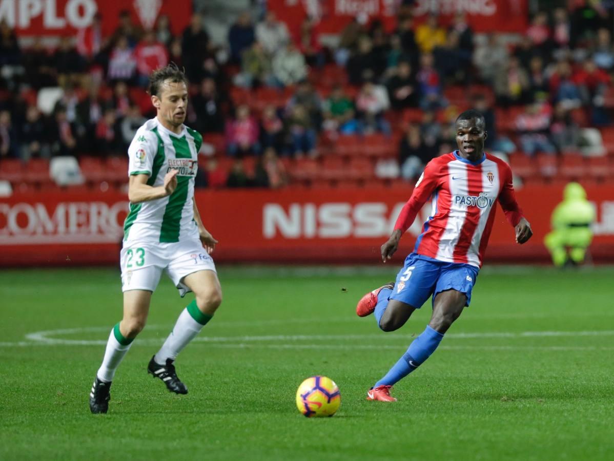 El Sporting de Gijón-Córdoba, en imágenes