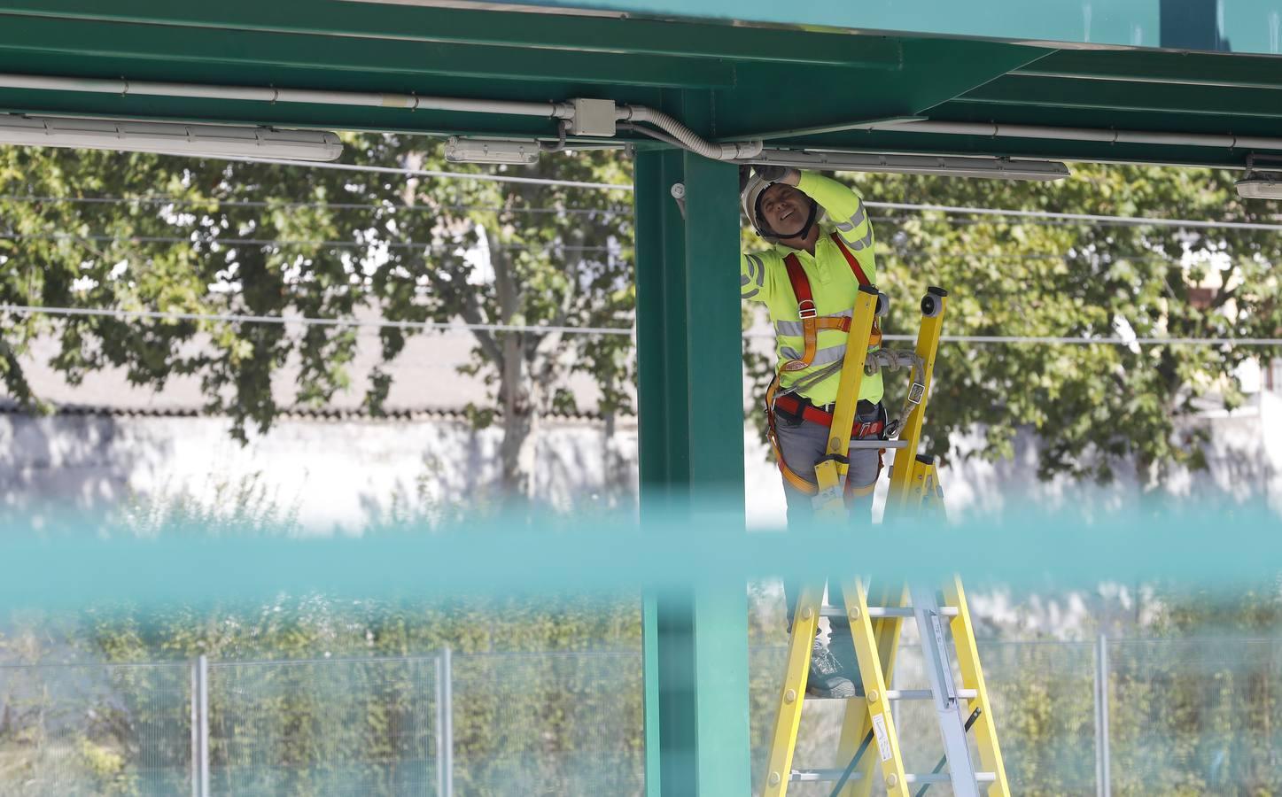 Los preparativos del Cercanías de Córdoba, en imágenes