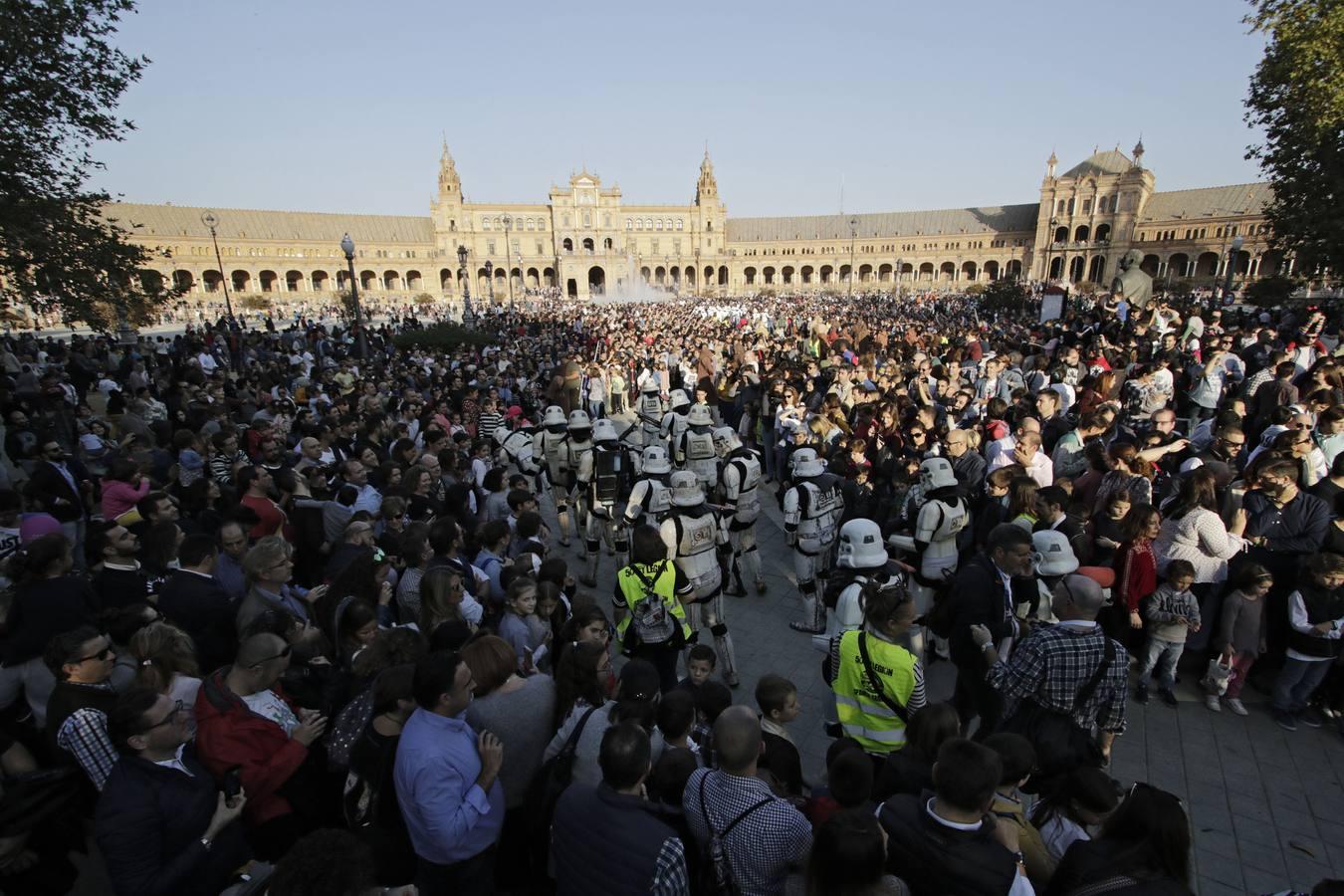 Fotogalería: Sevilla se convierte en escenario de Star Wars