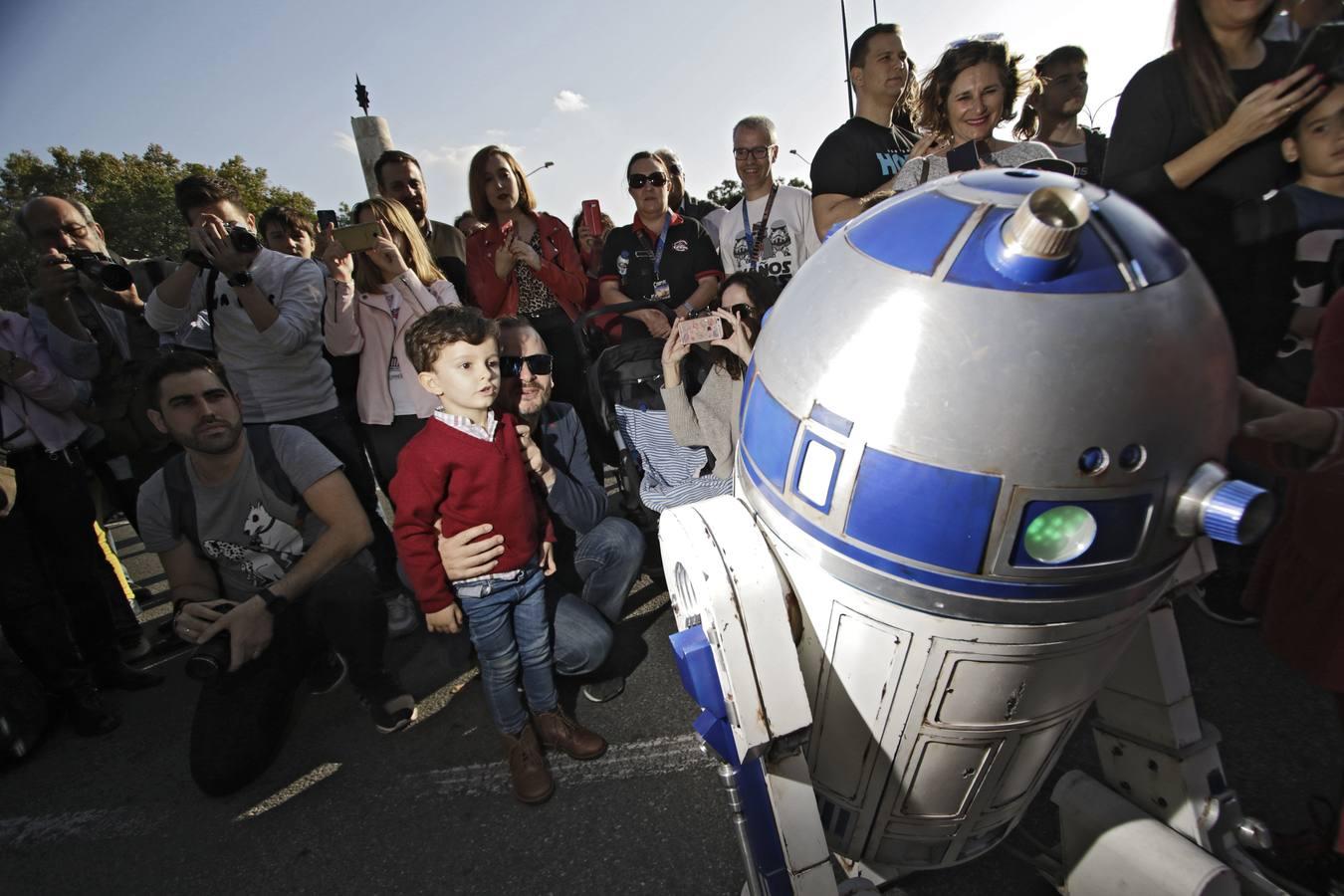 Fotogalería: Sevilla se convierte en escenario de Star Wars