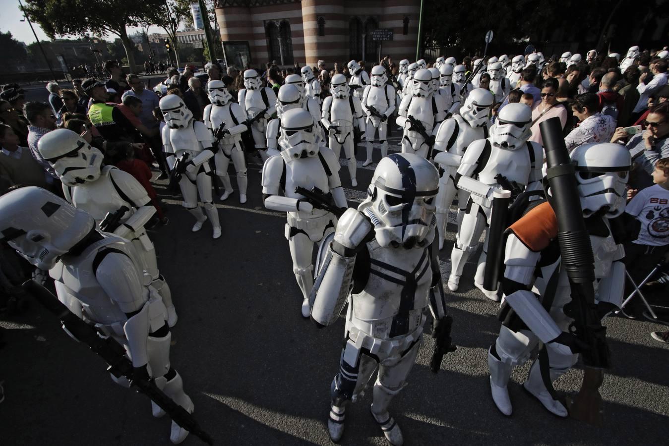 Fotogalería: Sevilla se convierte en escenario de Star Wars