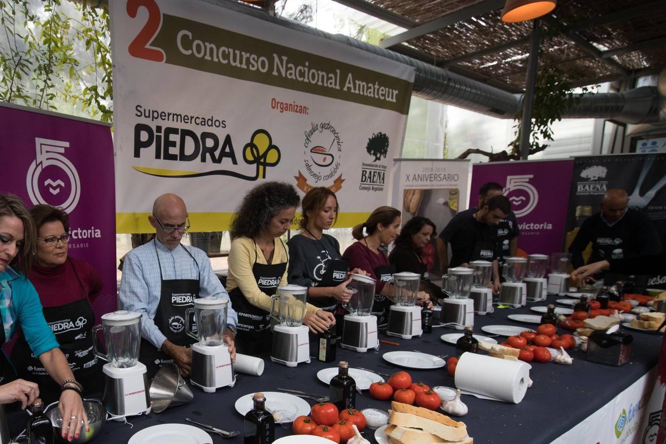 El II Concurso Nacional de Salmorejo Cordobés, en imágenes