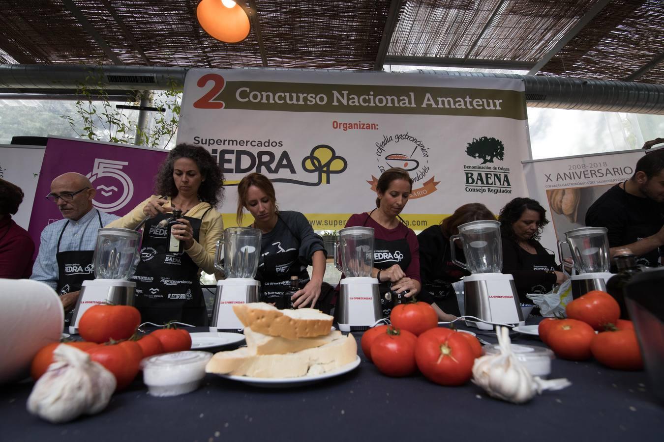 El II Concurso Nacional de Salmorejo Cordobés, en imágenes