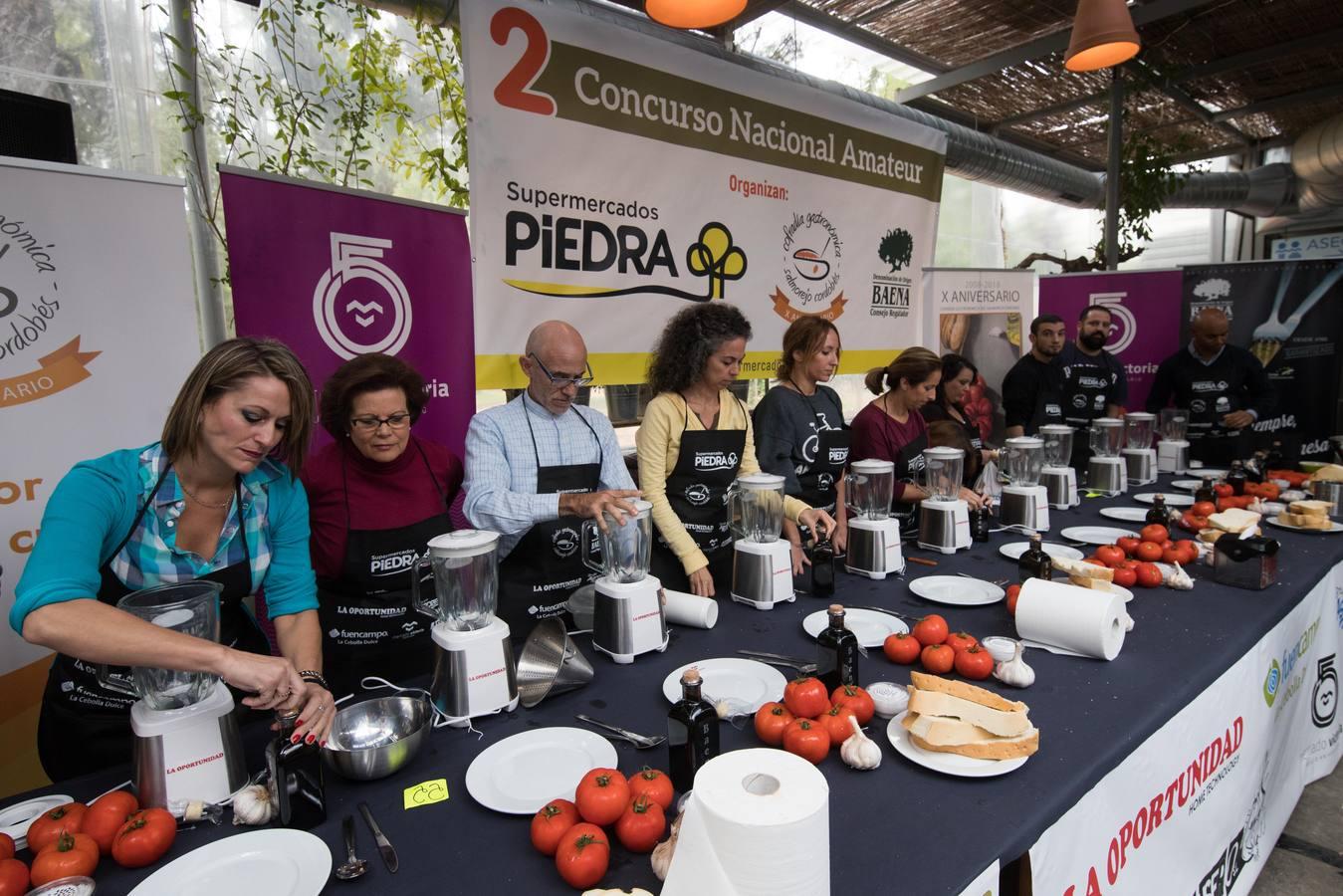 El II Concurso Nacional de Salmorejo Cordobés, en imágenes