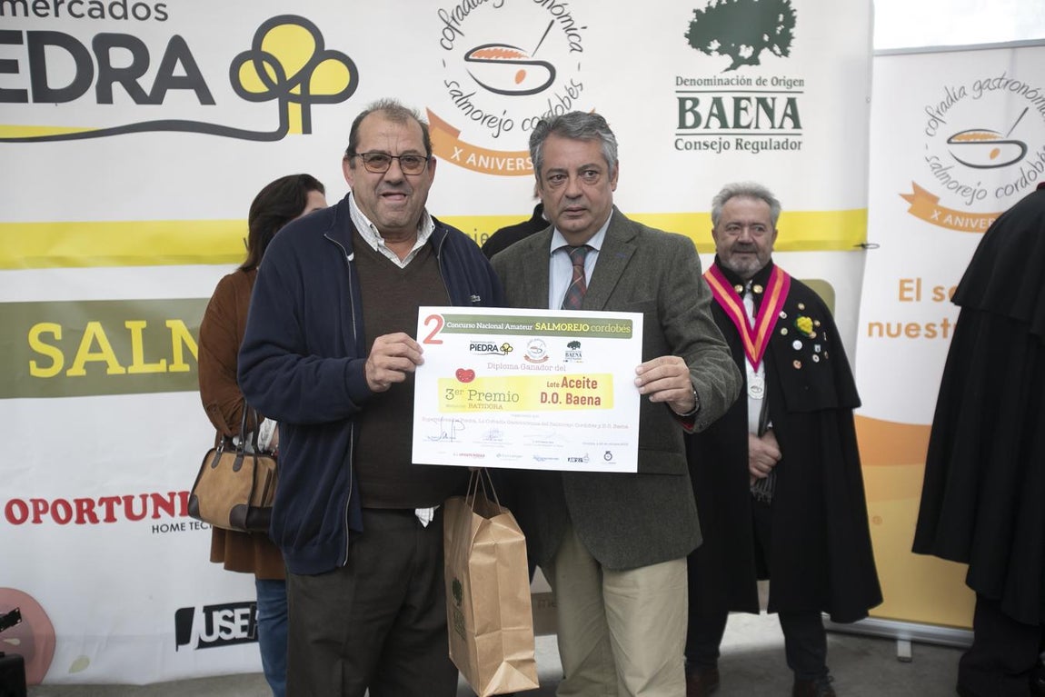 En imágenes, los premios del Concurso Nacional de Salmorejo